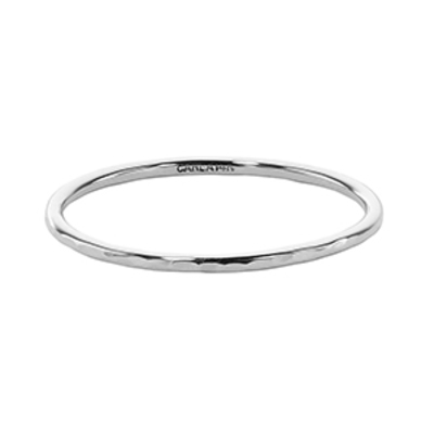 photo number one of 14 Karat white gold narrow stackable band item 001-435-00239