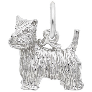 photo of Sterling silver West highland Terrier charm item 001-710-02867