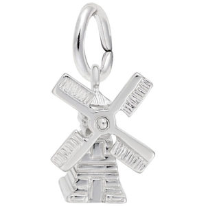 photo of Sterling silver Windmill charm item 001-710-03522