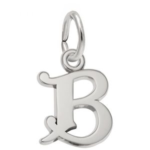 photo of Sterling Silver ''B'' charm item 001-710-03924