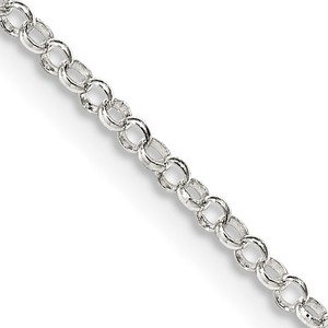 photo of Sterling silver 30'' 2mm rolo chain with lobster clasp item 001-705-01948