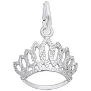 photo of Sterling Silver tiara charm item 001-710-03526