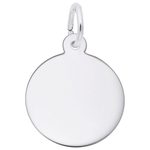 photo of Sterling Silver Small Plain Disc item 001-710-03942